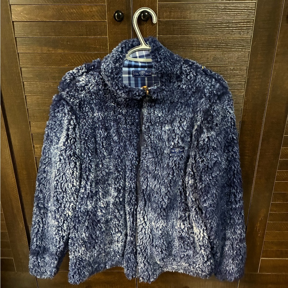 USA Palm Reversable Fleece Jacket